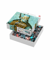 Good Loot Game Art Chronicles Puzzle: The Witcher Geralt & Vincent van Gogh, 1000 det.