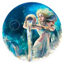 Fantasy Puzzles Vandenis (Zodiakai) medinė dėlionė, 200 det.
