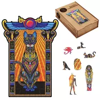 Fantasy Puzzles Bastet medinė dėlionė, M dydis, 150 det.