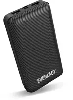 energizer power bank - Eveready PX20B, 20000mAh, 2xUSB-A, juodas (black) - 1 nuotrauka