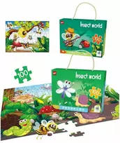 Puzzle Insect World, 100 det.