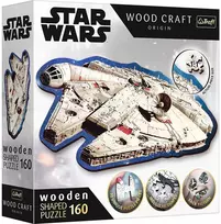 Trefl Star Wars Millennium Falcon medinė dėlionė, 160 det.