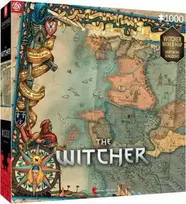 Good Loot The Witcher: Northern Kingdom Map, 1000 det.