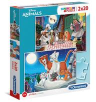 Clementoni Disney Animals 2 x 20 det. 24764