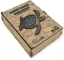 PuzzleOK medinė dėlionė Turtle, 68 det.