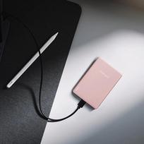 Intenso MW10000 10000mAh, MagSafe, rožinė