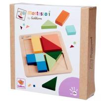 Eichhorn Montessori Shape Puzzle, 13 det.