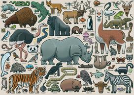 Ravensburger Your Wild Animal, 1000 det.