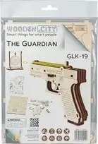 Wooden City BRT-9 Pistoletas, medinė 3D dėlionė