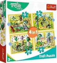 Trefl Treflikų šeima, 4in1, 71 det.