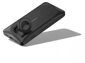 10000 power bank - Veger MagMulti W1156, 10000mAh, 22.5W, belaidis įkrovimas, juodas - 1 nuotrauka
