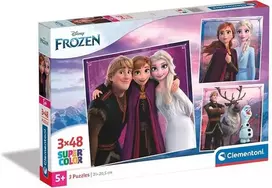Clementoni Frozen, 3 x 48 det.