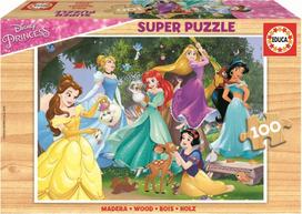 Educa Disney Princesses 80-17628, 100 det.