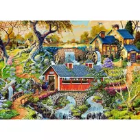 Wooden City Countryside Bridges, 500 det.