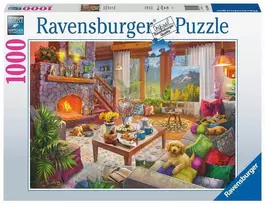 Ravensburger Cozy Cabin, 1000 det.
