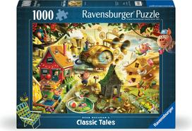 Ravensburger Look Out Little Pigs, 1000 det.