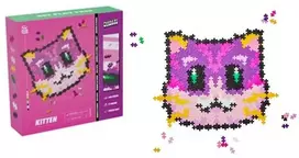 puzles - Plus Plus Puzzle By Number Kitten 3960, 500 det. - 1 nuotrauka