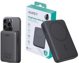 Aukey PB-MS04, 10000mAh, 20W, pilkas (gray)