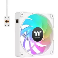 Thermaltake CT140 EX Reverse ARGB Sync PC Cooling Fan White 3 vnt.