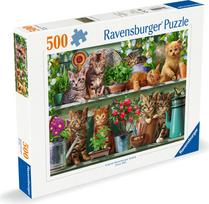 Ravensburger Cats On The Shelf, 500 det.