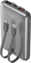 Rivacase VA2611, 10000mAh, 30W, pilkas (grey)