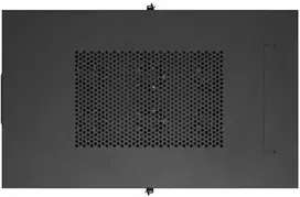 LANBERG FF01-6032-12BL rack cabinet 19 free-standing 32U 600x1000 flat pack glass door LCD black