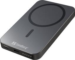 Sandberg 420-96 Magnet Wireless Powerbank 5000 ALU
