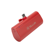 atsarginis maitinimo saltinis power bank - Tellur PD202 Powerbank 5000mAh red - 1 nuotrauka