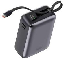 isorine baterija 30000mah senukai - Ksix Power Bank Power PULSE, 30000mAh, pilkas - 1 nuotrauka