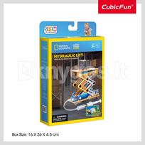 Cubic Fun National Geographic 3D dėlionė Hidraulinis Keltuvas