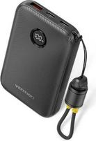 22.5w 10000mah - Vention FKAB0-C, 10000mAh, 22.5W, juodas - 1 nuotrauka