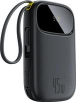 power bank baseus 22.5w - Baseus EnerFill FC31 20000mAh, 22.5W, USB-C + Lightning, juodas (black) - 1 nuotrauka
