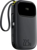 Baseus EnerFill FC31, 10000mAh, 22.5W, USB-C + Lightning, juodas (black)