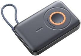 22.5w 10000mah - Joyroom JR-PBM02 10000mAh, 22.5W, 3in1, MagSafe, juodas (black) - 1 nuotrauka