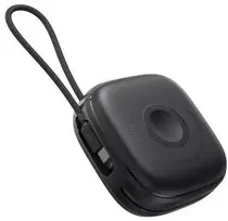 Swissten Voltbox MagGO with Built-in Cables, juodas (black)