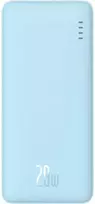 baseus 20w powerbank - Baseus Airpow 10000mAh 20W mėlynas - 1 nuotrauka