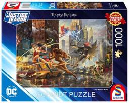 Schmidt Spiele Thomas Kinkade Studios: DC Justice League - The Women of DC, 1000 det.