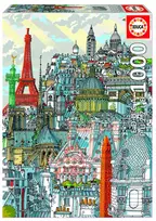 Educa Carlo Stanga Paris, 1000 det.
