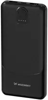 power bank 10000 mah - Wozinsky Wpower WPBBK-2 10000mAh Power Bank, juodas - 1 nuotrauka