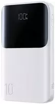 Joyroom JR-QP191 Star Series Mini 10000mAh 22.5W Powerbank su skaitmeniniu ekranu, baltas