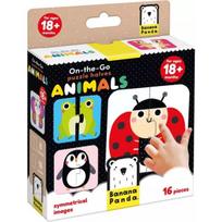 Banana Panda On-the-Go Puzzle Halves Animals, 16 det.