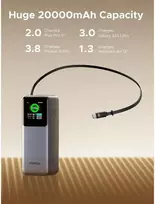 Ugreen PB726, 20000mAh, pilkas (grey)