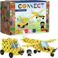 Trefl Connect 2in1 blokeliai - Light plane / Jeep