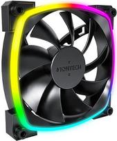 case fans 120mm 4 pin - Montech AX120 PWM ARGB 120mm Black - 1 nuotrauka