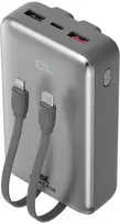 20000mah 30w - Rivacase VA2612 20000mAh 30W, pilkas (gray) - 1 nuotrauka