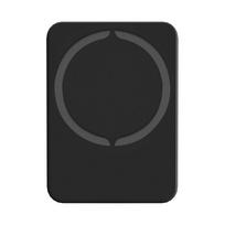 magsafe power bank - Puro Mini Power Mag, 4200mAh, MagSafe, USB-C, juodas (black) - 1 nuotrauka