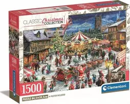 Clementoni The Christmas Fair 2024, 1500 det.