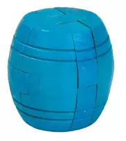 Fridolin Statinė, mėlyna 3D dėlionė