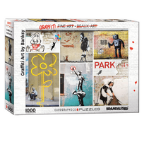 Eurographics Banksy Art, 1000 det.