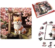 Fantasy Puzzles Baby Zenko medinė dėlionė, 30 det.